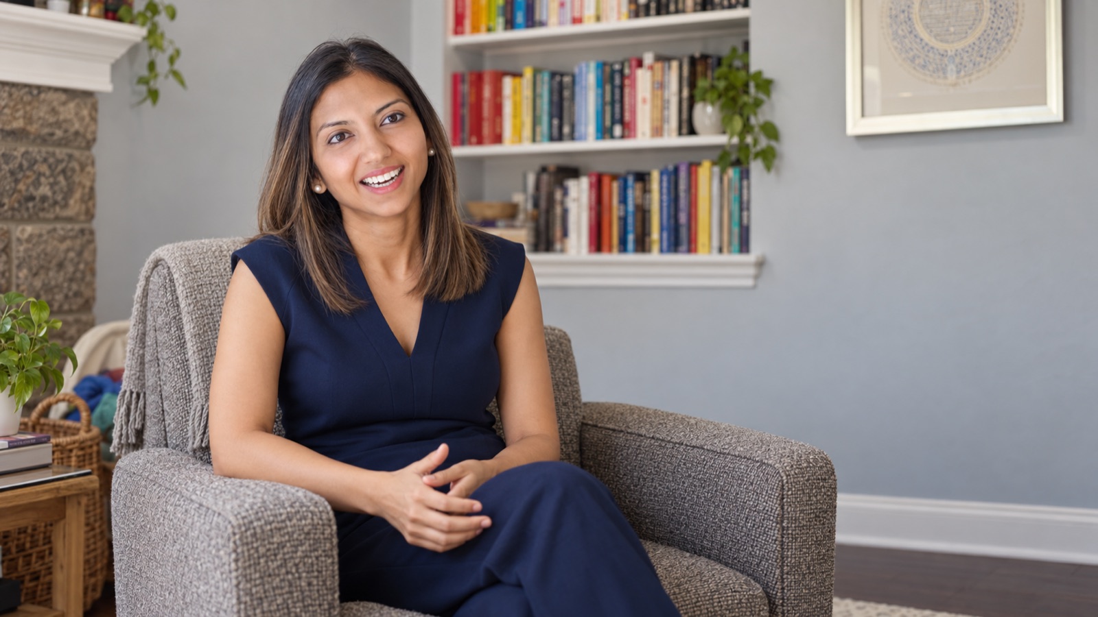 AI storyboard · Shreya · founder interview